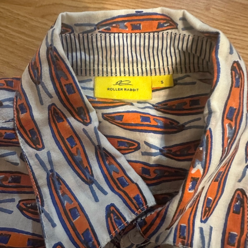 Roller Rabbit Multicolor Patterned Shirt - image 4